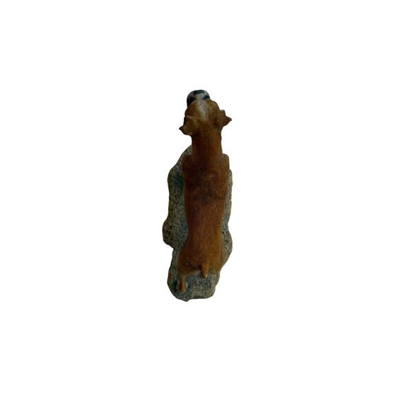 Border Fine Arts Fawn Boxer Dog Figurine Handmade Scotland Shown Standing - Picture 2 of 10